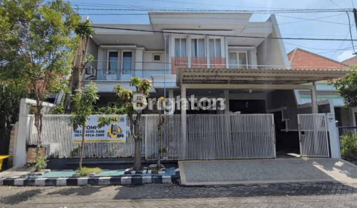 CAKEP Rumah Manyar kartika Minimalis, siap huni, row 3mobil 1