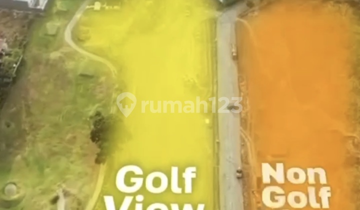 Kavling Golf View Di Bukit Golf Internasional Siap Bangun Di Citraland Surabaya Barat Blok G A