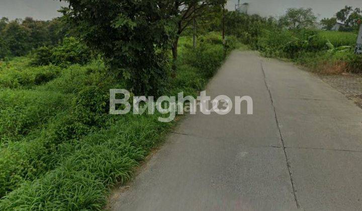 TANAH SIAP BANGUN DI JALAN JALAN RAYA BUKIT BRAYU DEKAT EXIT TOL DAWAR BLANDONG 1