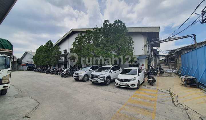 Tanah dan Bangunan Pabrik Besar Siap Pakai di Gedebage Bandung