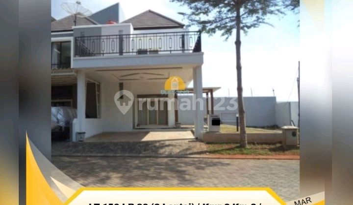 Rumah Kedaton Cluster Dua Lantai Bsb City Bukit Semarang Baru 1