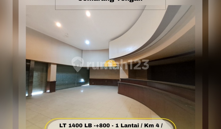 Ruang Usaha Komersil Strategis Satu Lantai Semarang Tengah Ruang Usaha Komersil Strategis Satu Lantai Semarang Tengah