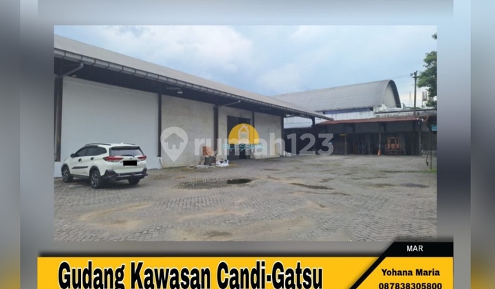 Gudang Jual Dalam Kawasan Industri Candi Gatsu Semarang Barat 1