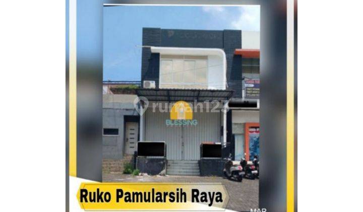 Dijual Ruko Pinggir Jalan Raya Strategis Dua Lantai 1