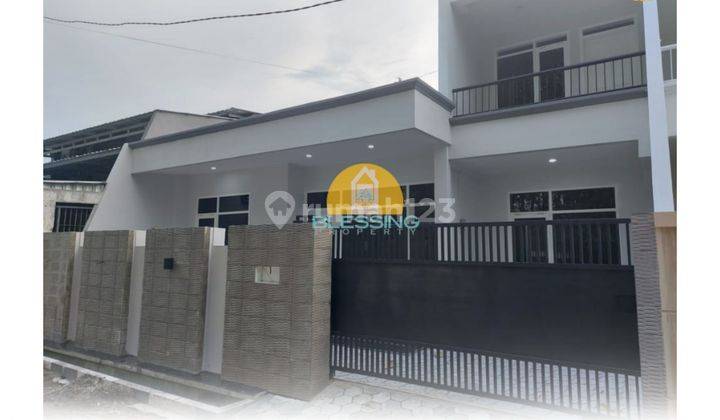 Rumah bangunan baru tengah kota bagus siap pakai 1