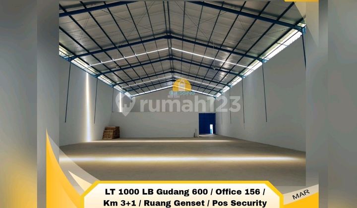 Gudang Siap Bagus Siap Pakai Kawasan Candi Semarang Barat 1