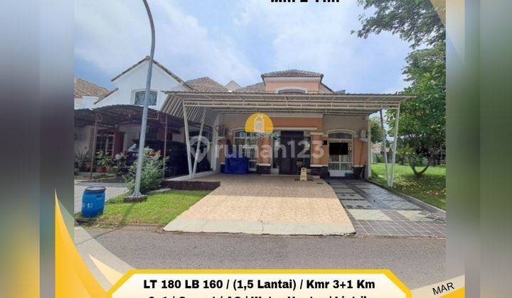 Rumah Siap Pakai Semi Furnish Perumahan Graha Padma 1