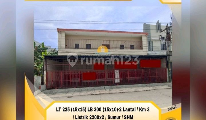Ruko Pinggir Jalan Raya Investasi premium strategis pinggir jalan raya 1