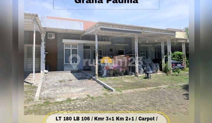 Rumah Hunian Cluster One Gate Perumahan Graha Padma 1