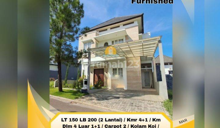 Rumah Bagus Full Furnish Dua Lantai Bukit Semarang Baru 1