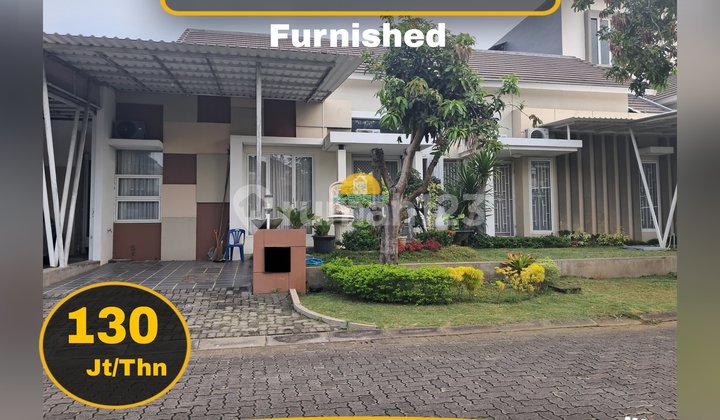Rumah Furnished Siap Pakai Perumahan Graha Padma 1