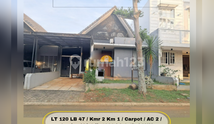 Rumah Kedaton Cluster One Gate Sistem Bukit Semarang Baru