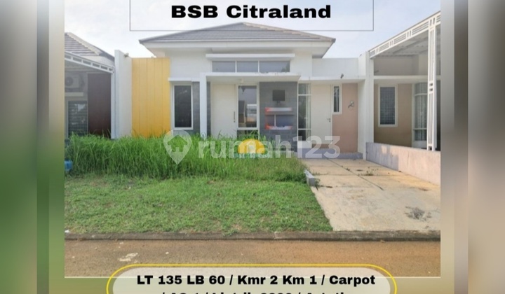 One Gate Cluster House in Bukit Semarang Baru