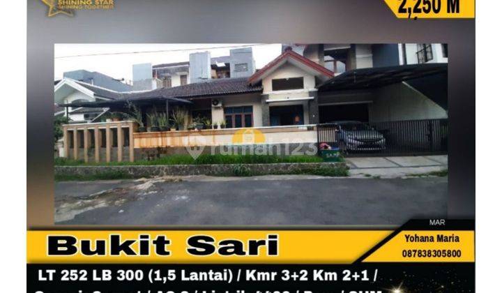 Rumah Bukit Sari Siap Pakai Bebas Banjir Semarang Atas 1