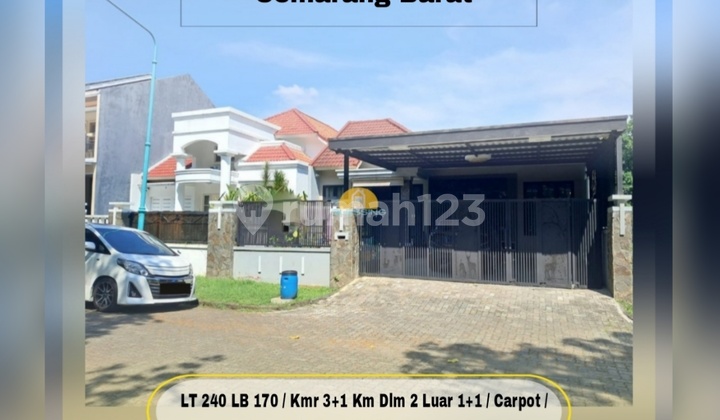 Runah Semi Furnish Graha Padma Bebas Banjir Semarang Barat 2