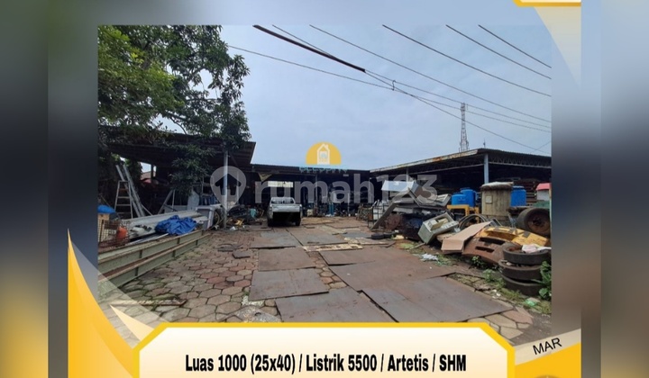 Tanah Strategis Pinggir Jalan Raya Ramai Semarang Barat