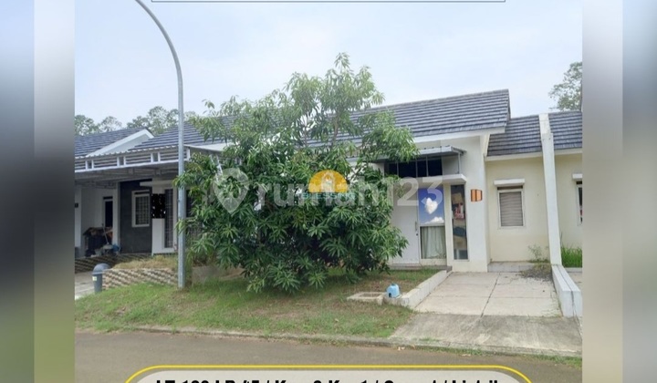 One-Story Cluster House Single Gate Bukit Semarang Baru 1