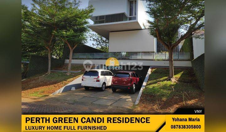 Rumah Mewah Furnished Green Candi Candisari 1