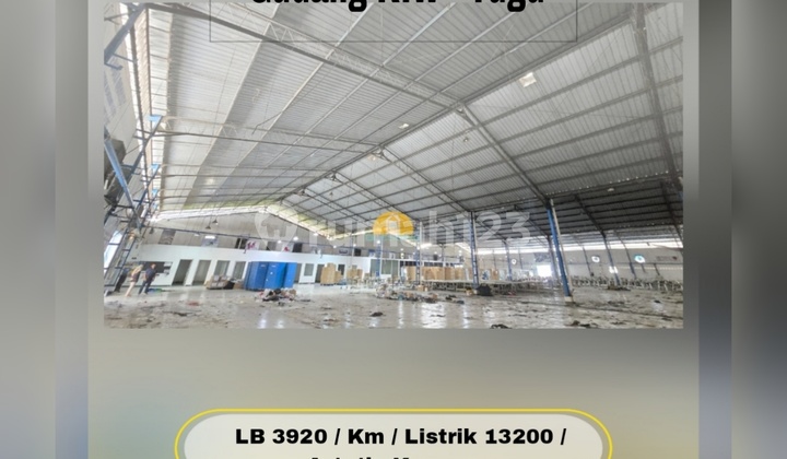 Gudang Siap Pakai Dalam Kawasan Industri Wijaya Kusuma 1