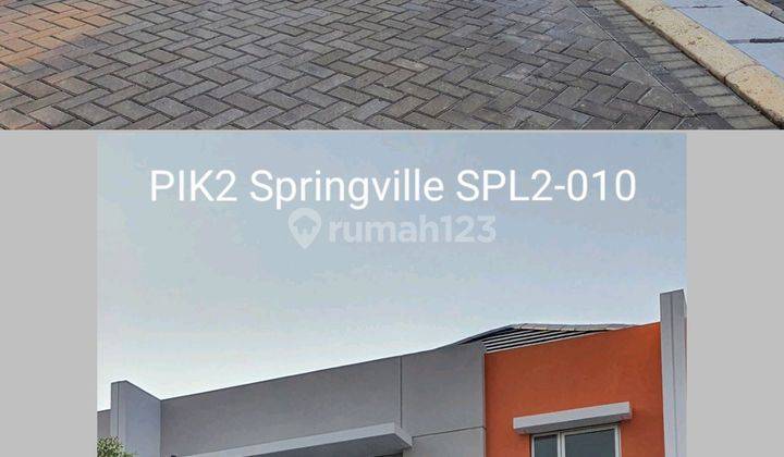 Disewa Rumah 2 lantai dekat Pik2,strategis di Springville , depan taman dan hadap selatan., fasilitas lengkap 2