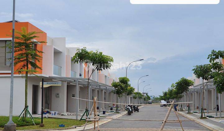 Disewa Rumah Pik2 Cluster Riverside lt.60/lb.60, 3kt, 2km, 2lt Rp 40jt/thn Hub.Andy 0816704745 2