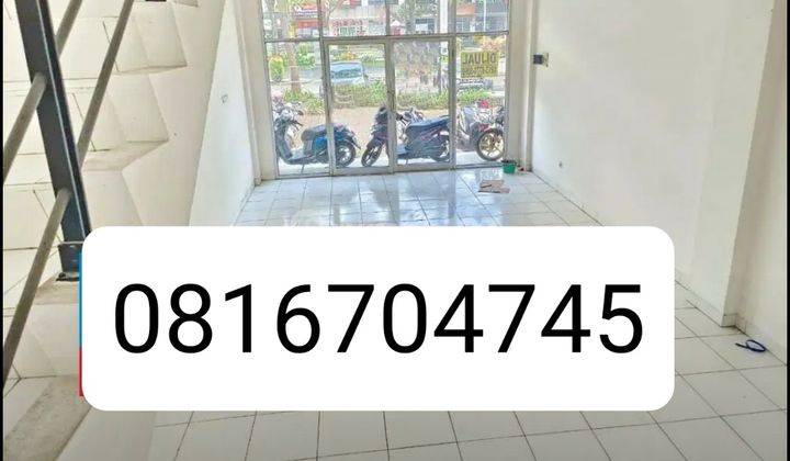 Disewa Ruko 2 Lt di  Boulevard Ecopolis, seberang Eco Plaza,  pusat kuliner dan hunian
