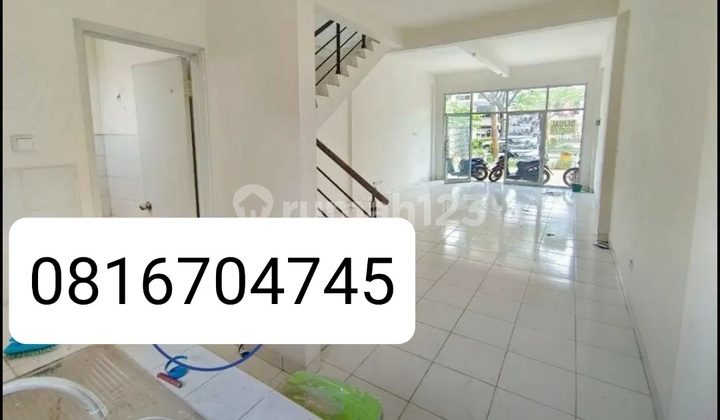 Disewa Ruko 2 Lt di  Boulevard Ecopolis, seberang Eco Plaza,  pusat kuliner dan hunian