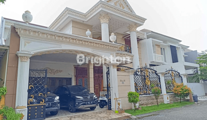  rumah kebonsari elveka graha mas dekat masjid agung surabaya, dekat jambangan 1