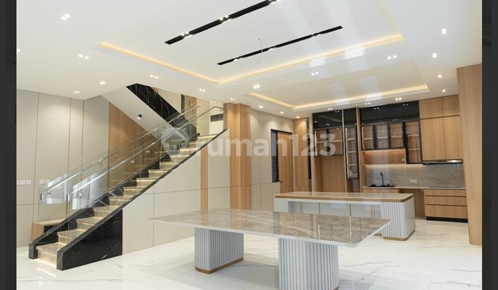 Rumah Split Level Modern Minimalis Raffles Citraland Furnish Mewah 2