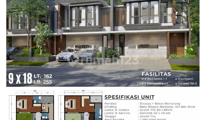 Citraland Woodland house near Citraland market, close to TPR, near the American Embassy in Citraland. 1