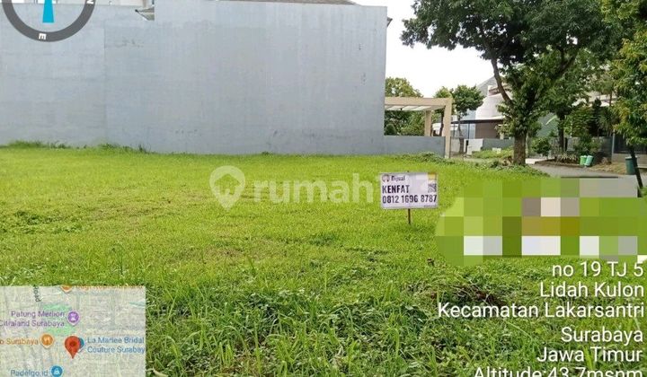 Selling Citraland Main Land Plots, Good Strategic Position, Wide Roads, Near West Surabaya City Center, Suitable for Residential, Ready to Build.