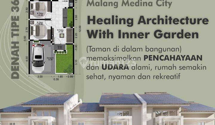 Rumah Murah Syariah Singosari Dekat Kota Batu Malang Kredit Syariah 6 Th 7