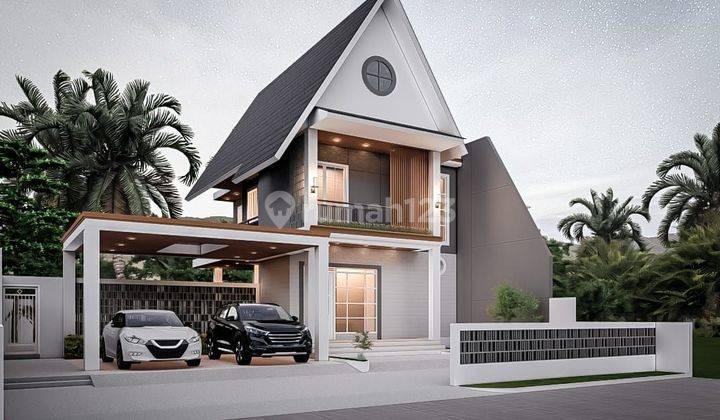 Rumah Villa Kolam Renang Mewah di Bumiaji Kota Batu  2