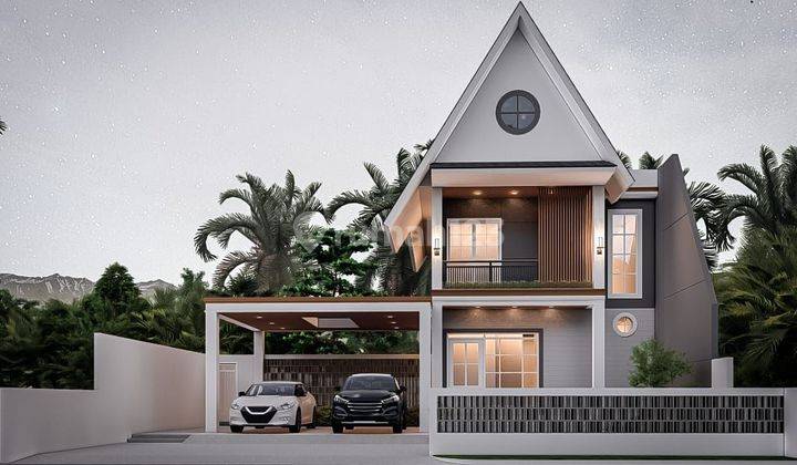 Rumah Villa Kolam Renang Mewah di Bumiaji Kota Batu  1