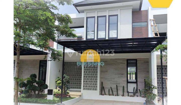 Rumah Mewah dan asri  dekat danau buatan di Perumahan BSB Cluster Hilago  1