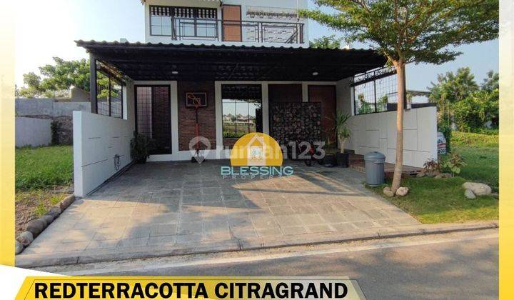 Rumah ala Villa Bali di Perumahan Citragrand Cluster Red Terracota 1