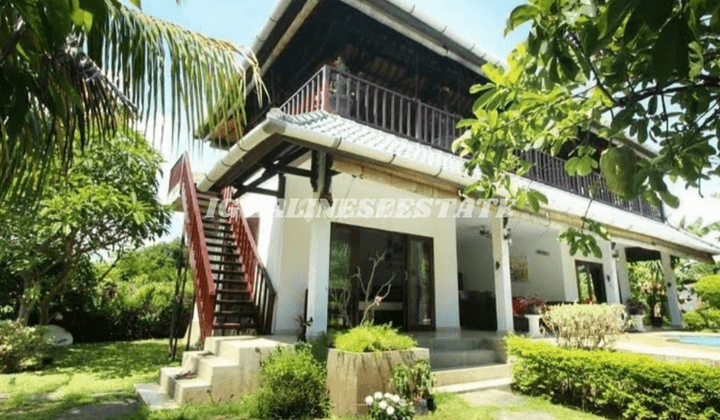 (H70)  VILLA DENGAN PEMANDANGAN SAWAH DAN BUKIT DEKAT PANTAI 2