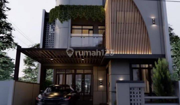 (H80) MINIMALIST MODERN INDEN HOUSE IN JIMBARAN TERRACE CAMPUS 1