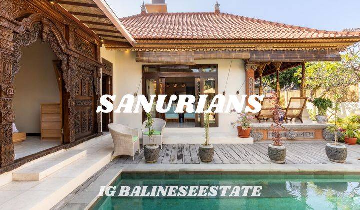 (G83)  BALINESE X WESTERN STYLE VILLA IN SANUR BEACHSIDE 1