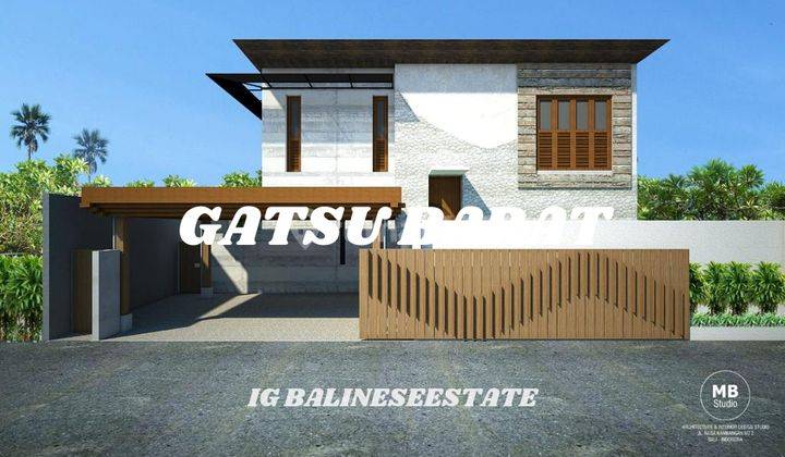 (E35) RUMAH SEMI VILLA MODERN DIGATSU BARAT 1