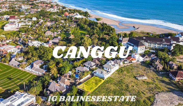 (ll) GREAT OPPORTUNITY INVESTMENT RARE PLIT WALKING DISTANCE TO THE BEACH IN CANGGU 2