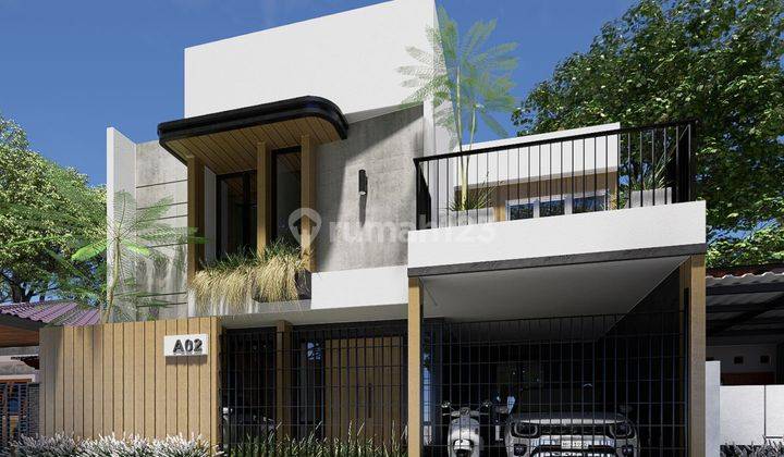 (I25) RUMAH BERGAYA VILLA MODERN DIKUTAT LESTARI SANUR 2