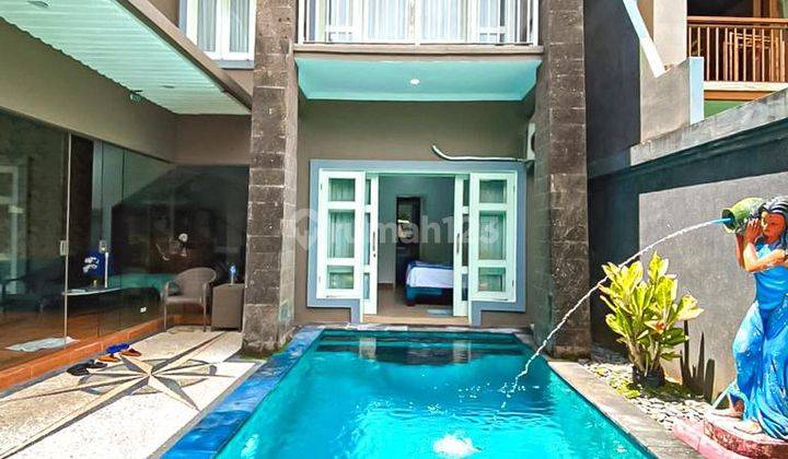 (G62) Turun Harga Menjadi 4,95 M Villa Ditengah Pusat Bisnis Seminyak  1