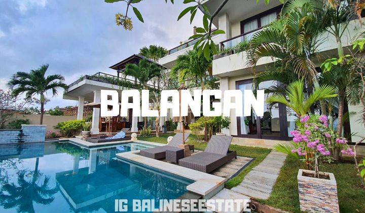 (H20) FOR SALE 4 BEDROOMS VILLA OCEAN & SUNSET VIEW IN BALANGAN 1