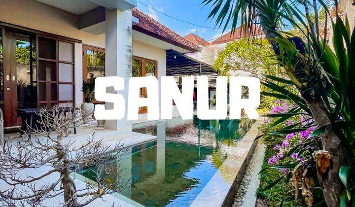 (G3) PRICE REDUCTION 5 M COZY VILLA IN HEART SANUR 1