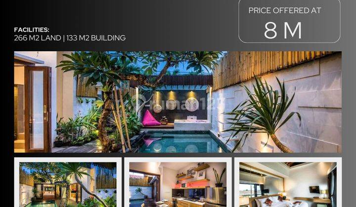 (Bf) Termurah Dan Masih Running Bagus Untuk Bisnis Airbnb 2 Unit Villa Diseminyak  1