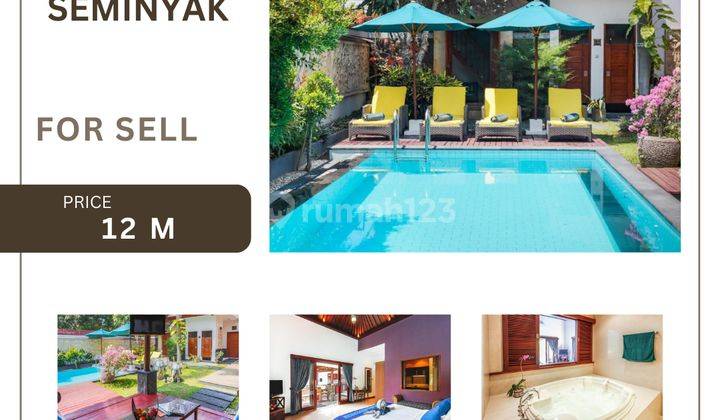 (I14) Dijual Cepat Villa Seminyak 8 Menit Ke Pantai Seminyak  1