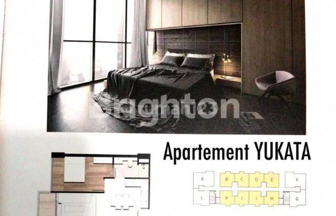 Harus Terjual Apartemen Yukata Suites Alam Sutera 2 Bedroom 1