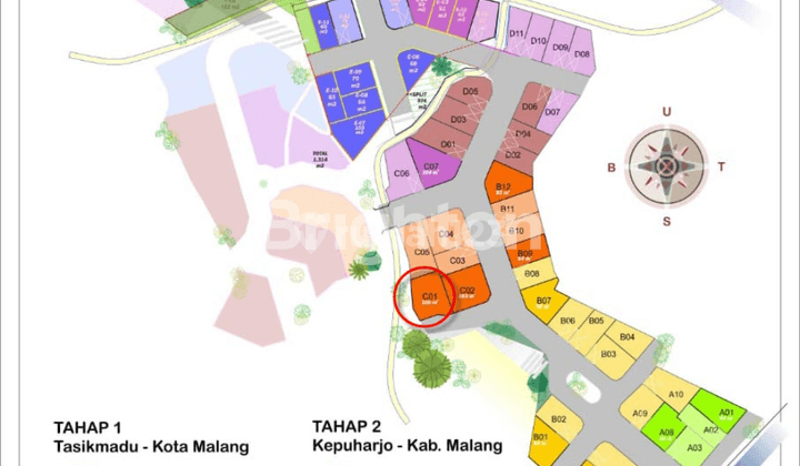 SUPER MURAH - Tanah Kavling Siap Bangun Di Dalam Perumahan Tasikmadu Hanya 3 KM ke Soehat Malang 2