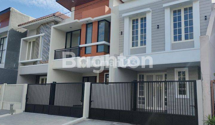 RUMAH BARU MINIMALIS MODERN KAWASAN ELITE PANTAI MENTARI SURABAYA 1